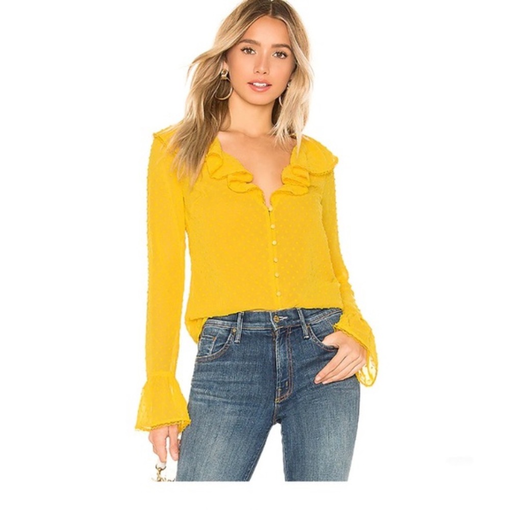 Majorelle Fleur Blouse